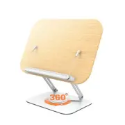 Book Stand for Reading 360 Rotating Adjustable Book Holder Recipe&Textbook St...