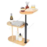 Bathtub Tray Table Bamboo Freestanding Bath Tray Caddy Table Shelf Luxury Spa AU