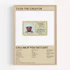 Tyler the Creator - Call Me If You Get Lost Album Cover Wall Art Poster Print