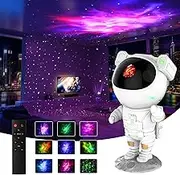 Starry Sky Projector, Astronaut LED Galaxy Night Light Projector with Remote Control and Timer, Nursery Decoration, for Bedroom and Ceiling Projector, Gifts for Children and Adults