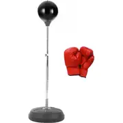 Hacienda Free-Standing Boxing Set: PU Punching Ball & Boxing Gloves