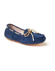[Ozwear Ugg] Aven Lace Moccasin in Navy