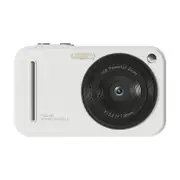 4K 48MP Digital Video Camera,2.4 Inch Screen,Auto Focus,16X Zoom For Travel Photography Kids Gift Student Color White 32G Memory Card Included