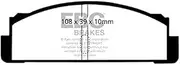 EBC Brakes DP4130R Yellowstuff Brake Pads