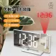【Jo Go Wu】LED鏡面投影電子鐘(鬧鐘/時鐘/溫度計/投影鬧鐘/電子時鐘/床頭鬧鐘/交換禮物)