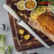 Premium Filleting Knife 200 mm Stainless Blade Butcher Slicing Tool Chef Kitchen
