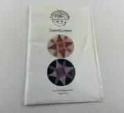 Always Time To Stitch Twisted Compass Punch Needle Pattern With Fabric
