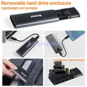 M2 NVMe SSD External Hard Disk Enclosure Box PCI-e to USB3.0 USB-C SSD Case