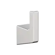 BH3600026 | Chrome Single Robe Hook | 3-9/16 in. 90 mm Length Towel Holder | ...