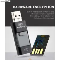 在飛比找蝦皮購物優惠-3in1 Metal iP OTG iFlash Drive