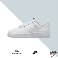 在飛比找蝦皮商城優惠-NIKE AIR FORCE 1 JUST DO IT 全白