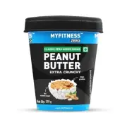 MYFITNESS Zero Classic Zero Added Sugar Peanut Butter Extra Crunchy (510 g)