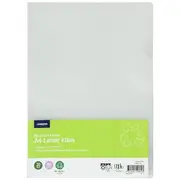 J.Burrows Recycled A4 Letter File Clear 20 Pack