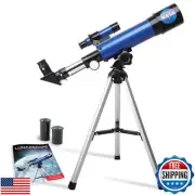 NASA Lunar Telescope for Kids – 90x Magnification, Includes Two Eyepieces, Ta
