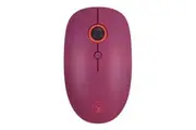 Bonelk Wireless Round Scroll 4D M-257 Bluetooth Mouse Dongle 800-1600 DPI Red