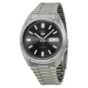 Seiko 5 SNXS79K1 Automatic Men's Watch – Black Dial, Steel Bracelet, 37mm