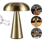 Mushroom Lamp LED Table Lamps Touch Dimming Rechargeable Restaurant Hotel Bar Be