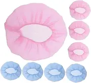 [BESTYASH] 8pcs Chef Hats for Women Elastic Work Caps with Mesh Top Stylish Kitchen Headwear Lightweight and Comfortable for Food Service Cooking and Restaurants