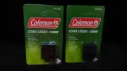 Coleman Cord Locks - 13mm - 2 Packs for a total of 4 - NEW