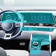 Car Interior Film Dashboard Piano Board Shift Center Console Anti-Scratch Transparent TPU Protection Film,for Kia Sportage NQ5 2022-2023 (386mm for LHD)