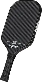 PADDEX T700 Carbon Fiber Pickleball Paddle – 16mm Polypropylene Honeycomb Core, Thermoformed Foam Injected Walls, Teflon-Textured Surface for High Spin, USAPA Approved (Pending), Includes Paddle Cover