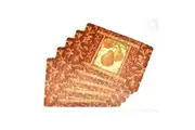 Set of 5 PVC Table Placemats Pears 30 x 46 cm
