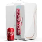 Mini Fridge for Bedroom Skincare Fridge 6L/8 Cans Small Refrigerator Compact Ref