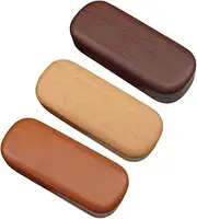 [Baluue] Hard Case Glasses Portable Sunglasses Case for Men Women Large Rectangular Red