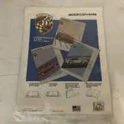 Vintage 1988 Exotic Cars School Book covers In Unopened Package