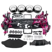 1Set Alloy & Carbon 1:10 RC Drift Car Kit EP For Sakura D4 AWD 4WD Racing Car