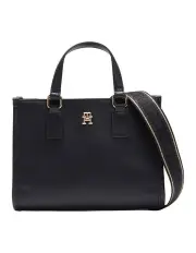[Tommy Hilfiger] Monotype-Mini Tote Bag in Black