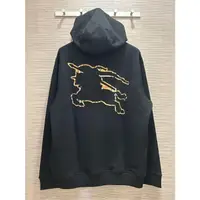 在飛比找蝦皮購物優惠-BURBERRY 刺繡  帽T 長袖 衛衣