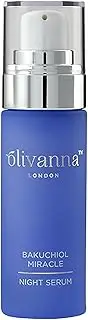 Bakuchiol Miracle Night Serum by Olivanna for Women - 1 oz Serum