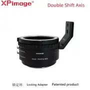 XPimage Double Shift Axis Adapter for Pentax P645 Lens to Hasselblad X1D Camera