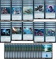 Elite Wizard Deck - Mono Blue - Modern & Pioneer Legal - Custom Built - Magic The Gathering - MTG - 60 Card!
