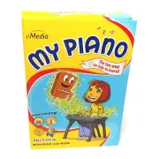 eMedia My Piano Software CD ROM Educational Learn Keyboard Windows/Mac New