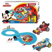 Carrera First Disney Junior Mickey's Fun Race 2.4m Track Slot Car Set