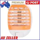 Bug Zapper Silent Fly Insect Trap for Indoor/Home/Office (Orange EU plug)
