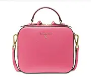 ☂️Michael Kors Jet Set☄️MEDIUM☄️Charm Crossbody Rubin Red NWT