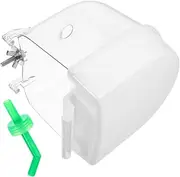 ADOCARN Hanging Bird Bath Tub for Cage Easy Install Bath Box for Parakeets and Parrots