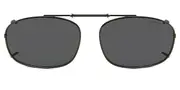 Polaroid PLD 2004/C-ON Clip-on Only Polarized V81/M9 Men's Sunglasses Silver Size 55