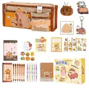 Stationery Set Large Capacity Multi-Layer Pencil Case For Student Stationery Set