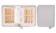TULIP Switching type bamboo ring needle set CARRY C LONG Carry Sir Long Gray TCC