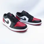 NIKE AIR JORDAN 1 LOW 男款 休閒鞋 553558161 白紅黑