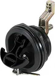 Whitecap T-Handle Latch - Nylon Black/Black - Locking