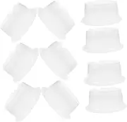 10pcs Hat Support Cap Support Hat Shaper Stand Cap Holder Plastic Transparent