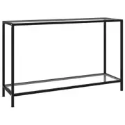 Console Table Transparent 120x35x75 cm Tempered Glass vidaXL