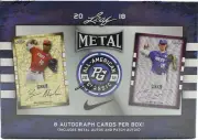 2018 LEAF METAL PERFECT GAME ALL-AMERICAN BASEBALL HOBBY BOX