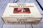Vintage YARDLEY OF LONDON ENGLISH LAVENDER 4.25 oz Frangranced Bar Soap *READ*