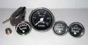 Case Tractor Temperature Tachometer Oil Pressure Ammeter Gauge Set